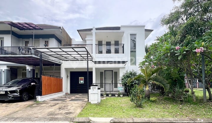 Sebelah Taman! Cantik Alami! Paling Murah di Cluster Onyx Alam Sutera! Kawasan Old Money! Sejuk Bebas Banjir Bebas Polusi