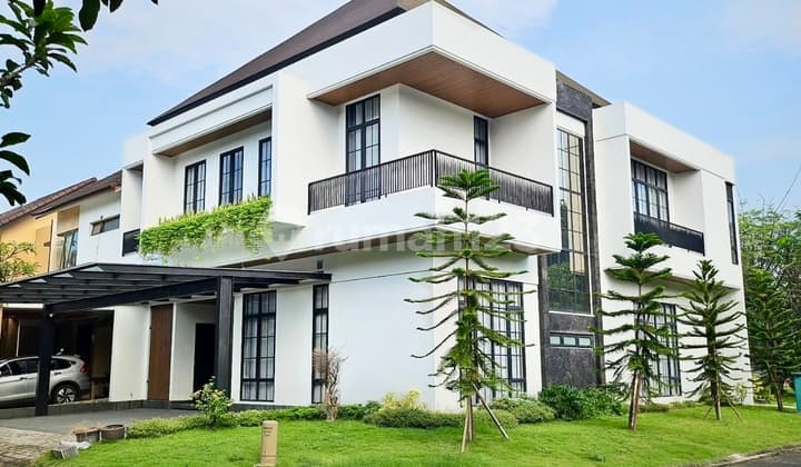 Hadap Timur! Rumah Mewah Di Eternity The Icon Bsd! Lokasi Terbaik Di Tengah Bsd Hanya Sejengkal Ke Toll Dan Mall