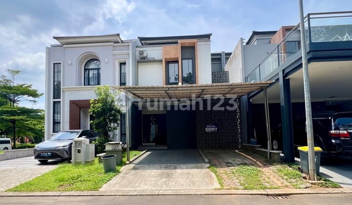 Depan Taman! Area Adem di Sutera Victoria Alam Sutera! Lokasi Dekat Toll Bebas Banjir Bebas Macet