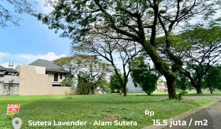 Dijamin Suka! Cluster Idaman! Kavling Siap Bangun Di Cluster Sultan Alam Sutera Bebas Banjir Lokasi Super Strategis Area Rindang Nyaman Keamanan Terjamin Tanah Di Jl. Alam Sutera Boulevard, Pakualam, Kec. Serpong Utara, Kota Tangerang Selatan, Banten, Ala