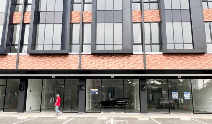 Super Langka! Lloyd Promenade! Bisa Kpr! Ruko Hadap Jalan Boulevard Alam Sutera! Siap Buka Bisnis Dijamin Cuan Area Sudah Ramai Kawasan Terpadu