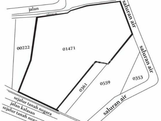 1865. Dijual Tanah Jl. Kalasan, Patihan Madiun