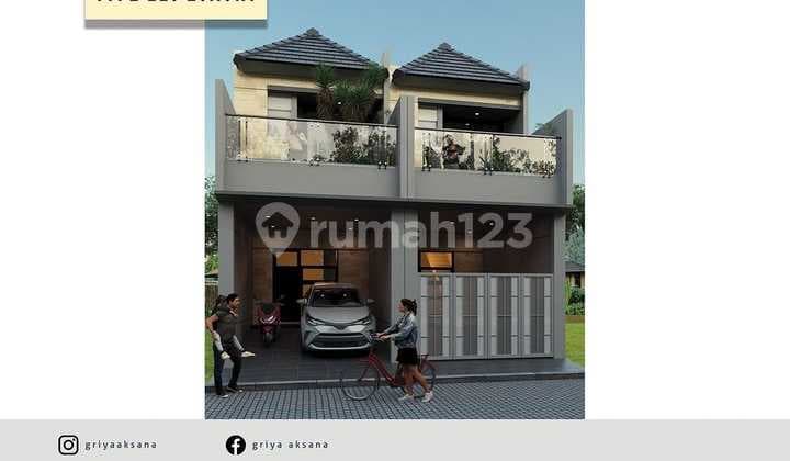 Dijual Rumah Baru Di Karah Tama Asri I, Surabaya Selatan