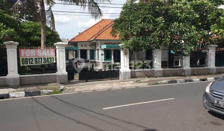 Rumah Lama 1 Lantai Di Jl Paseban Senen Jakarta Pusat Lt 1.415m2 Cash Only