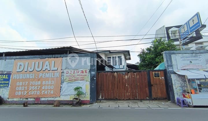 Rumah Lama Cocok Usaha 2 Lantai di Jl Hidup Baru Gandaria Jakarta Selatan LT 937M2 Cash Only