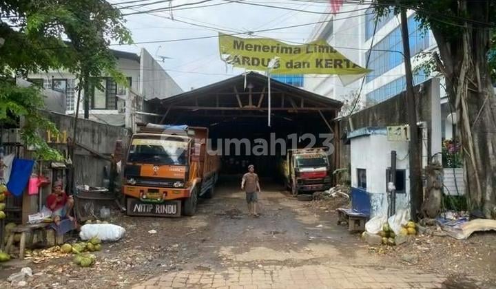 Tanah Komersil Jl Palmerah Barat Gelora Tanah Abang Jakarta Pusat Lt. 1.163M2 NJOP 28Mly Murahhh