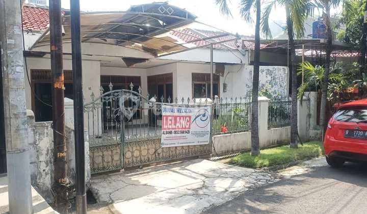 Rumah Lama 1 Lantai di Jl Tabing Kemayoran Jakarta Pusat Lt 233N2 Lokasi Strategis Cash Only
