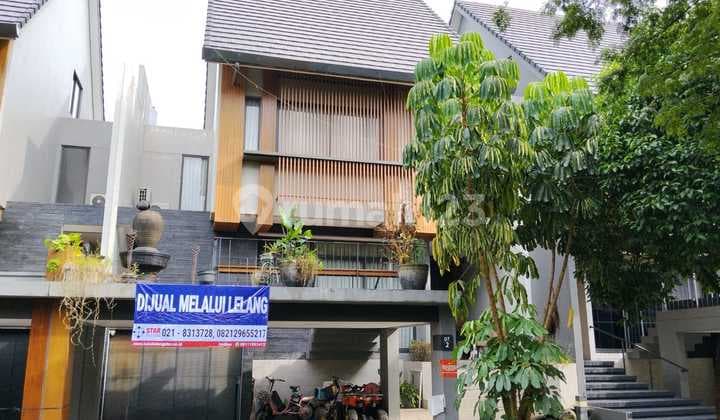 Rumah Mewah 3 Lantai di Bsd City Perum Greenwich Park Cluster Caelus Kab Tangerang Lt 180M2 Cash Only