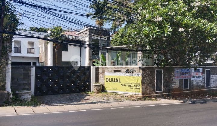 Rumah Mewag Kemang Utara Ada Swim Pool Strategis di Jl Kemang Utara Jakarta Selatan Lt 1.493M2 Hitung Tanah