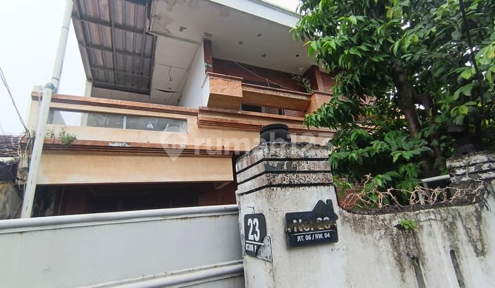 Rumah Cocok Kost 2 Lantai di Jl Benda Pulo Kebayoran Baru Jakarta Selatan Lt 167M2 Cash Only