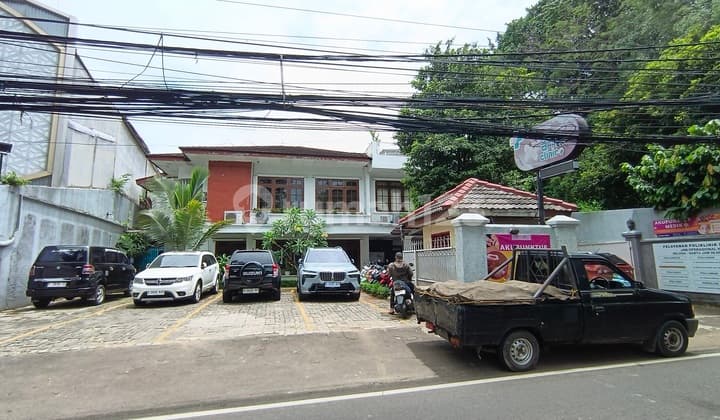 Bangunan Komersil 2 Lantai Di Jl Kemang Timur Bangka Jakarta Selatan Lt 840m2 Cash Only