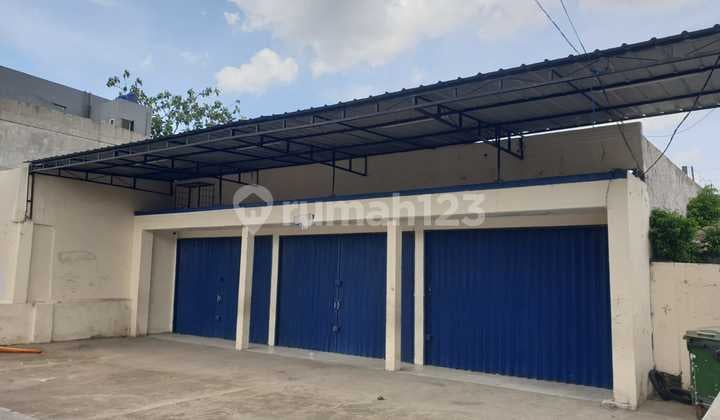 Bangunan Komersil Cocok Gudang.1 Lantai di Jl Imam Bonjol Karawaci Kota Tangerang Lt 680M2 Murah Cash Only