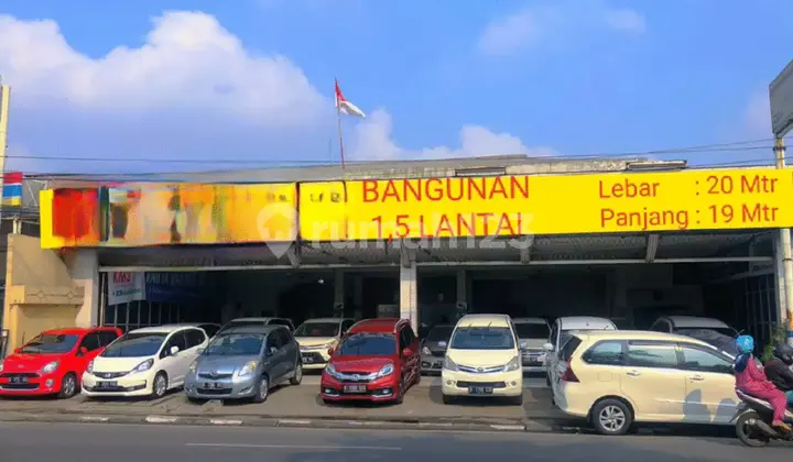 Ruko Showroom Mobil Pinggir Jalan Raya Sultan Agung Bekasi