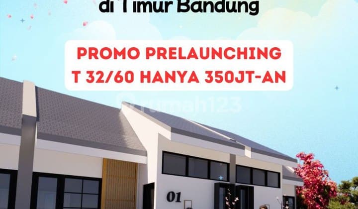 Jual Rumah Jatinangor, Bandung Dekat akses tol & jalan provinsi