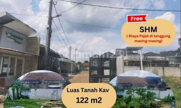 Jual Tanah di Pamulang Kavling Siap Bangun di Perumahan Ramai
