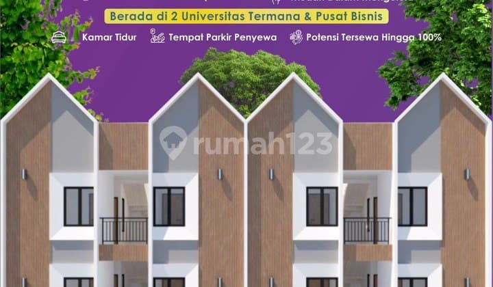 Jual Rumah Kost Pondok Cina Ui Lokasi Premium di Margonda