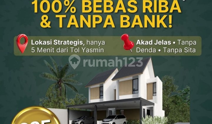Rumah 2 Lantai di Yasmin Pusat Kota Bogor