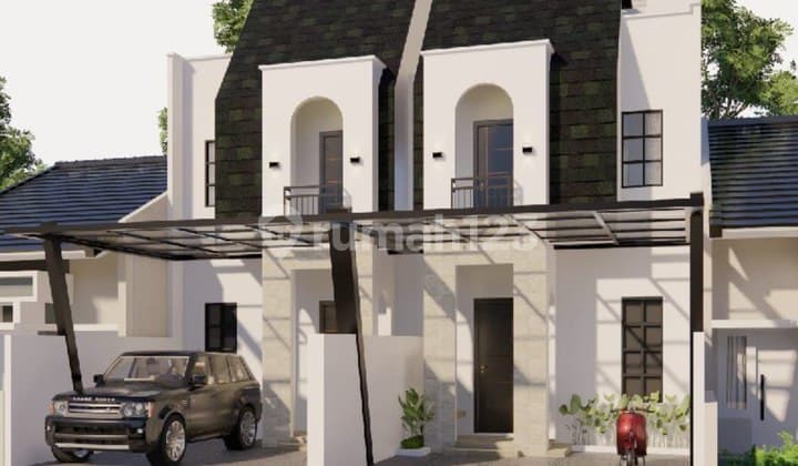 Jual Rumah 3 Lantai di Jagakarsa Jakarta Pinggir Jalan Raya SHM
