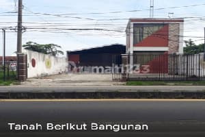 Gudang Strategis Pinggir Jalan Raya Parung Kab. Bogor