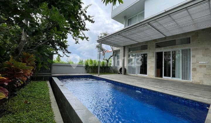 Modern Ocean View Villa With Rooftop, Walking To Jimbaran Beach