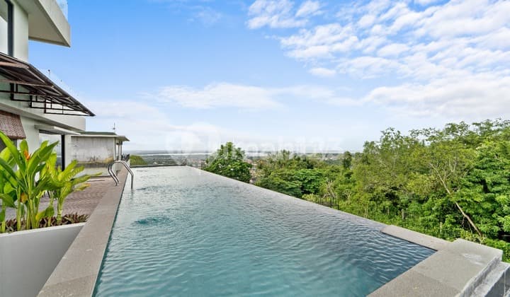Unblocked Ocean View Villa in Luxury Complex, Jimbaran