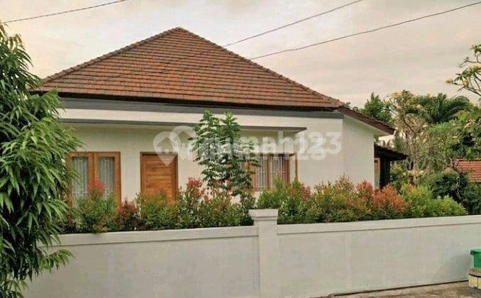 Rumah Halaman Luas & Asri di Pering, Dekat Pantai Saba