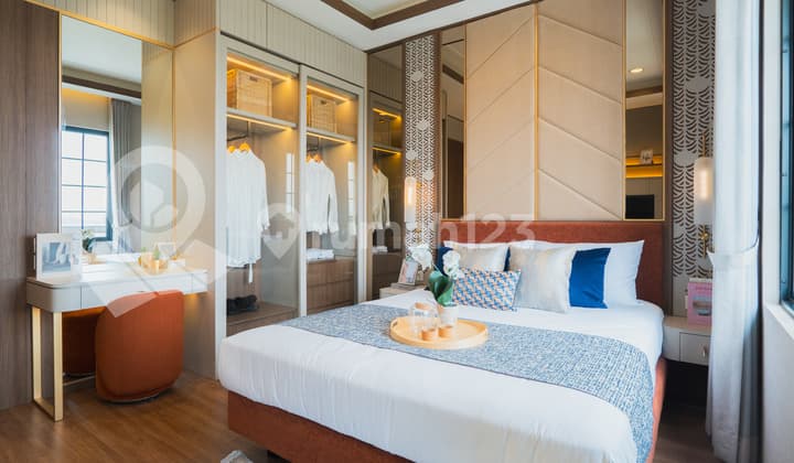 Rumah Minimalis Modern 2 Lantai Lokasi Strategis Dekat AEON Mall Sentul Bogor View Langsung Golf