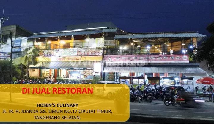 East Ciputat Restaurant in a Strategic Location, Complete with Facilities
