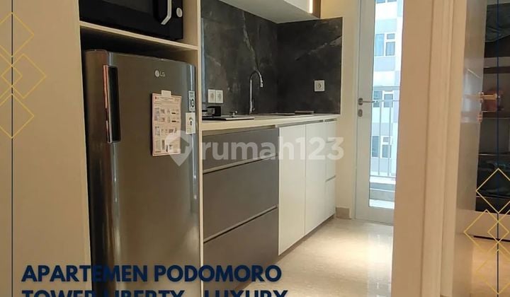 Disewakan Unit Apartemen Luxury Podomoro Tower Liberty Type 2 Bedroom