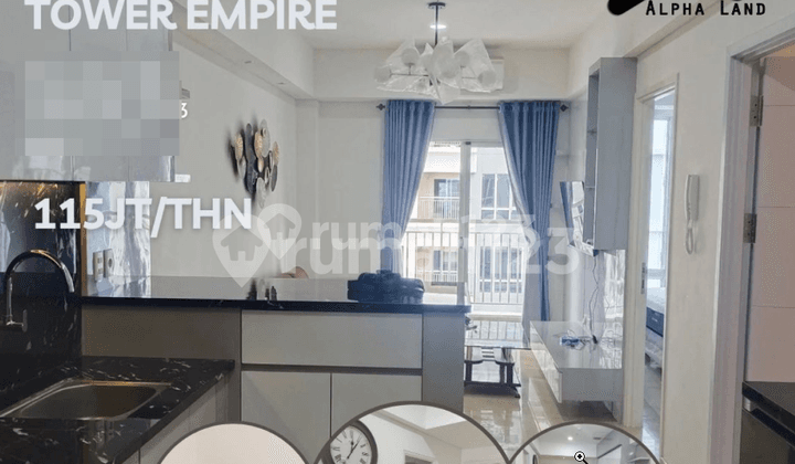 Apartemen Podomoro Deli Park Tower Empire 2 Bed Room