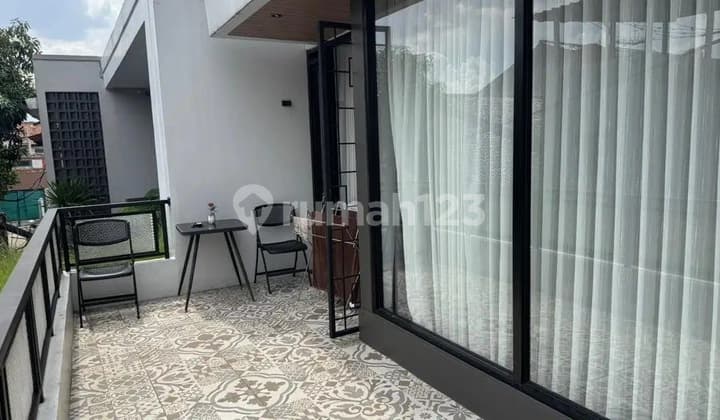 Cool House Fully Furnished Single Car Access in Leuwipanjang Bandung