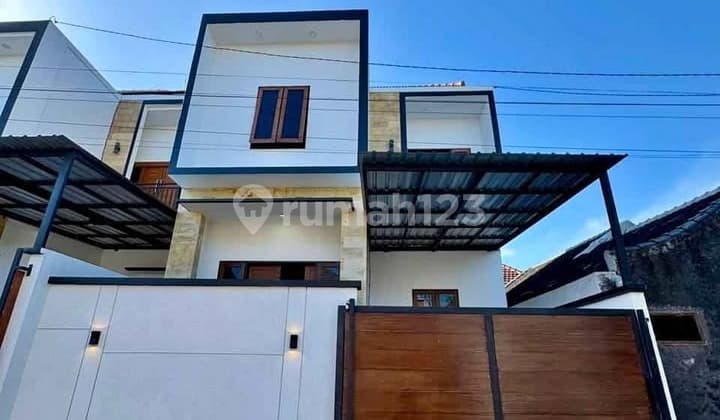 Di Jual Rumah Semi Villa lantai 2 Di Lokasi Langka Andakasa Denpasar Barat