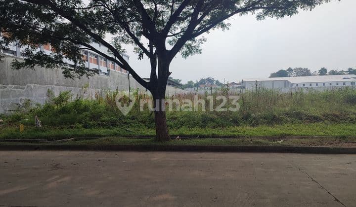 Dijual Kavling Industri Siap Bangun Lokasi Sangat Ideal Bentuk Tanah Persegi di Kawasan Industri Delta Silikon