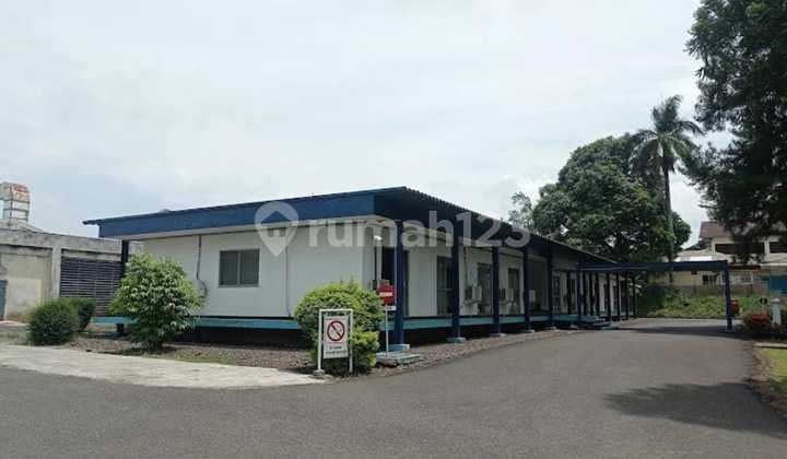 Tanah 15 Ha di Tajur Bogor Bonus Bangunan Eks Pabrik Unitex