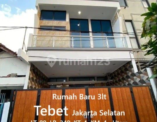 Baru Rilis! Rumah Mewah 3 Lt di Tebet, Bebas Banjir & Siap Pakai!