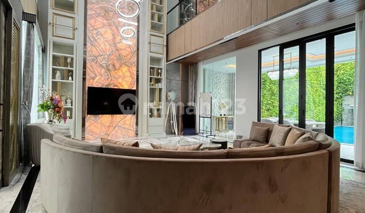 For Sale | Luxury Modern House Pondok Indah Jakarta Selatan - Fully Furnished, Private Pool, SHM