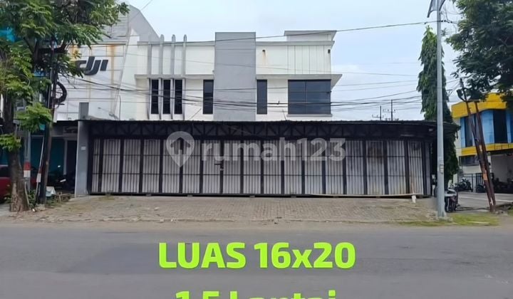 2-Story Shop House, 16 Meters Wide, Barata Jaya Main Road, Gubeng District, Central Surabaya. Strategically Located Near Nginden - Manyar - Ngagel Jaya Selatan - Bratang - Jemursari - Panjang Jiwo - Jagir Wonokromo Main Roads, etc.