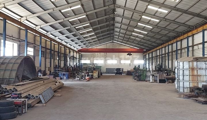 Lahan Pabrik ( Tanah + Bangunan ) Nol Jalan Raya Provinsi Krian - Mojosari, Ngrame, Kec. Pungging, Kab. Mojokerto, Jawa Timur. Akses Nol Jalan Raya Provinsi Truk Trailer 40"