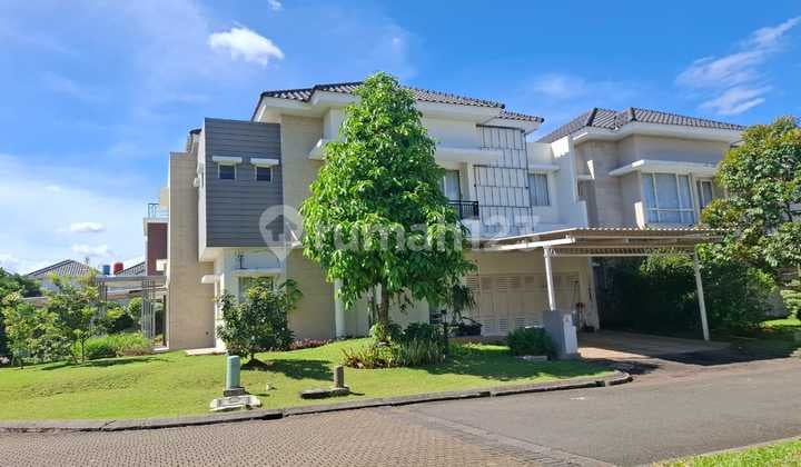 Dijual cepat rumah hoek cluster Goldfinch the spring summarecon serpong lokasi dekat club house