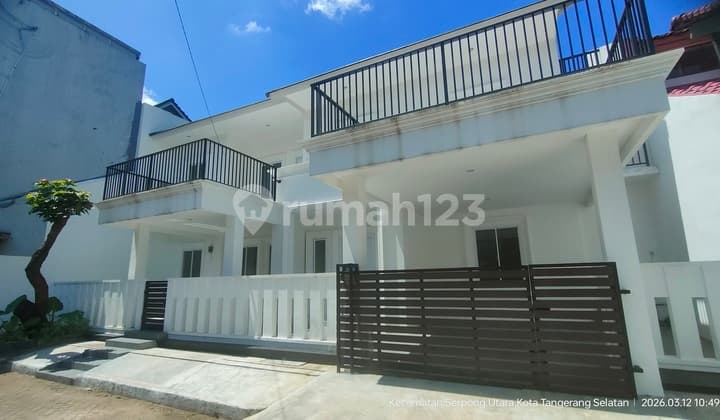 Rumah Full Baja! Cluster, 5 KT Serpong Utara, Siap Transaksi, Seperti Baru.