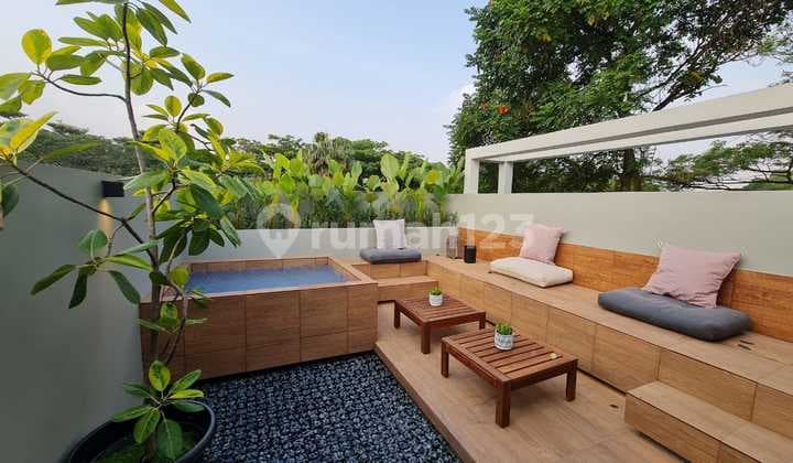 Rumah viral di BSD - Cluster Chava at Tanakayu BSD L7 full furnish