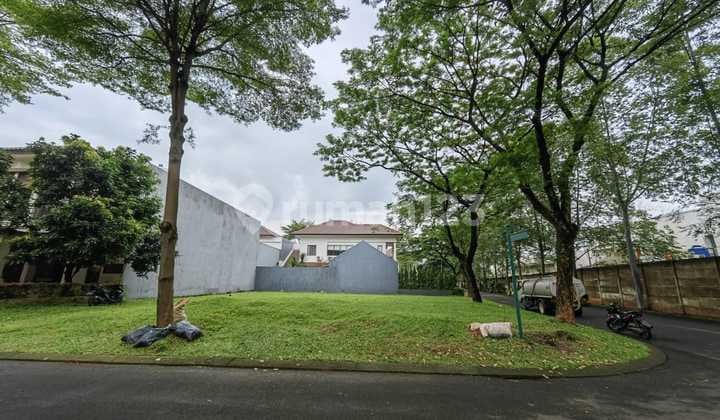 Dijual kavling di Alam Sutera Jingga - 553m2 Utara bisa KPT