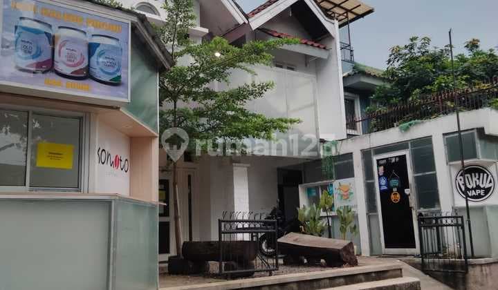 Dijual rumah pinggir jalan raya di Anggrek Loka BSD cocok untuk usaha