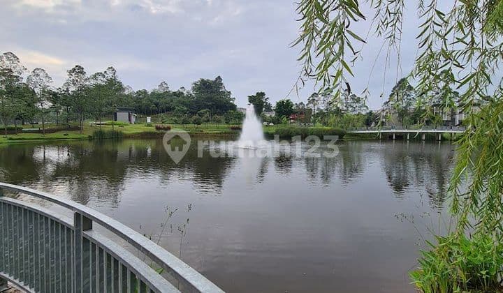 Rumah furnish siap huni di Rossini Gading Serpong ada danau buatan