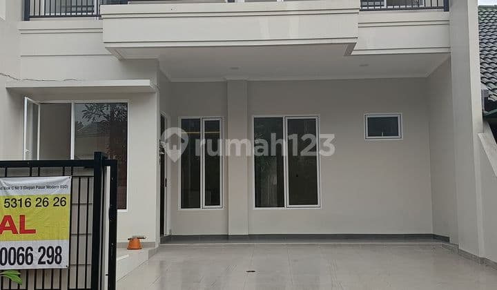 Selling new self-designed house in Griya Loka BSD.