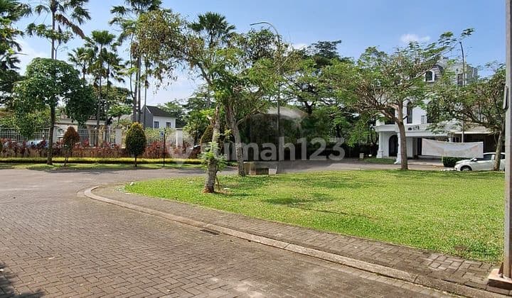 Jual Tanah Kavling di BSD Vanya Park, bisa Kredit Bank, Hoek Selatan