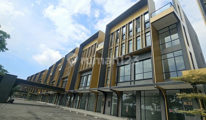 Jual Kantor Ruko di BSD Iconix Loft, 4 LT Hadap Jalan Dekat Tol; KRL