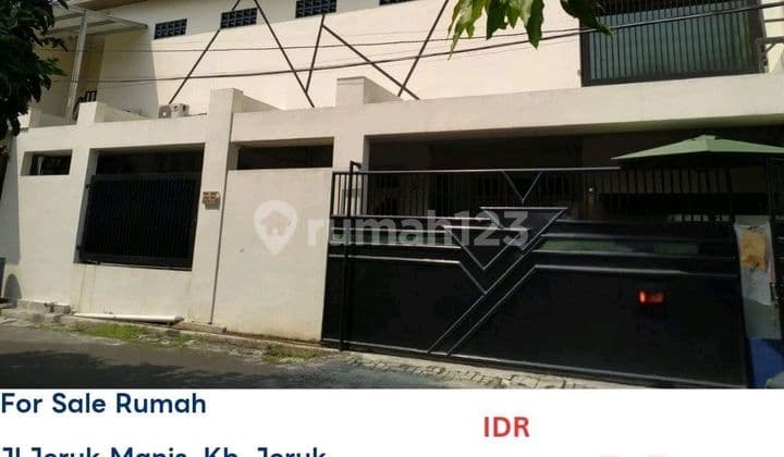 Rumah Kebon Jeruk Jakarta Barat Cash Only