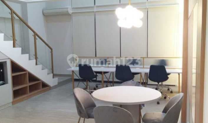 Dijual Space Office Baru Mewah Full Furnished Di Soho Building Pancoran 2 Lantai Harga Nego Sampai Jadi