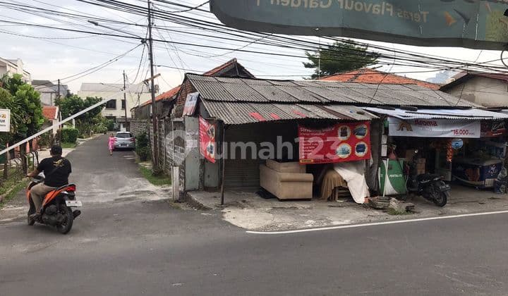 Rumah lama hitung tanah cocok untuk tempat usaha jl muhi raya